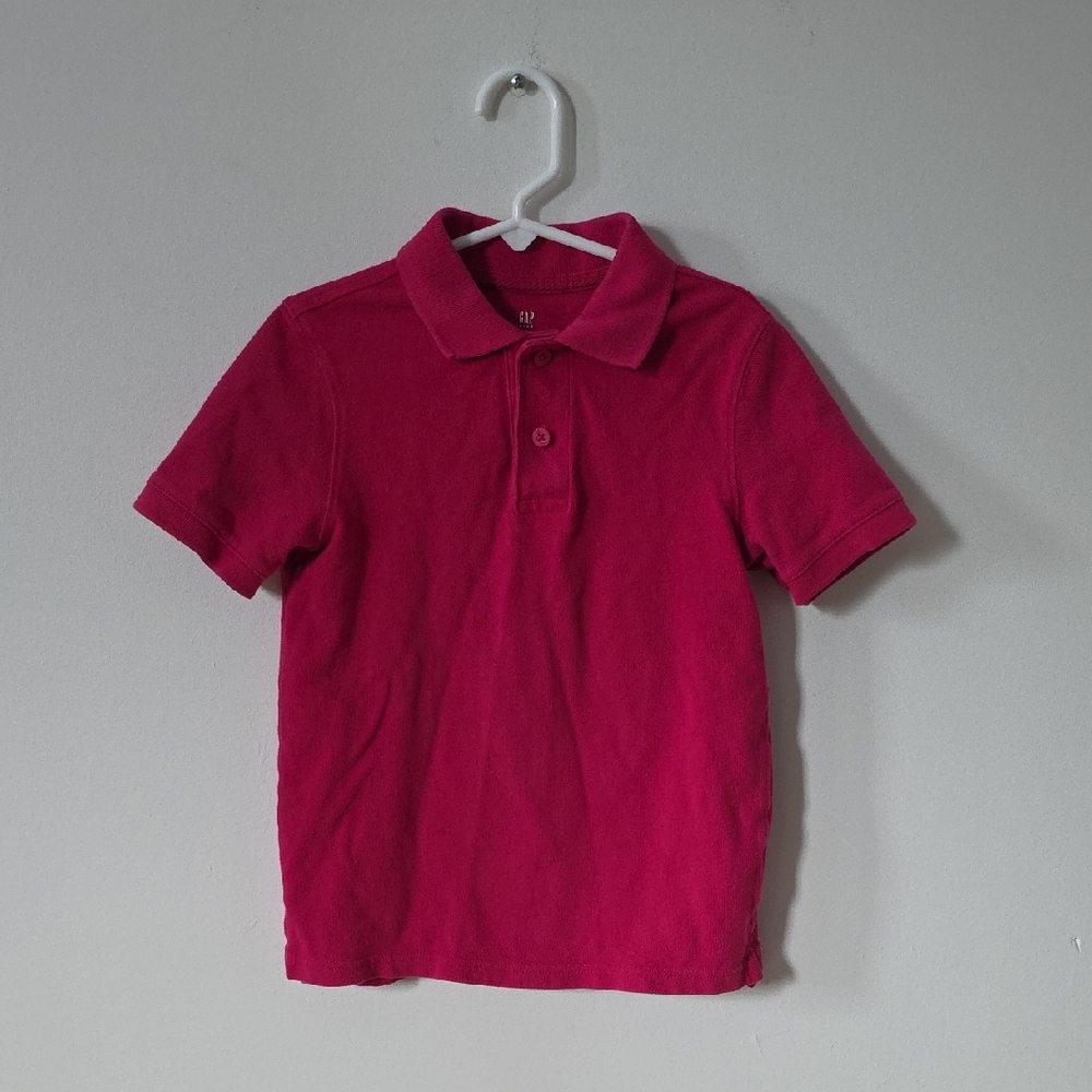 GAP Bright Pink Kids Polo Shirt